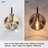 Mitchal 1 - Light Dimmable Brass/Black Sconce