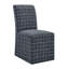 Ensemble de 2 chaises de salle à manger en mélange de coton et lin Aster-129908589-129908591-129908593