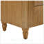 Table de chevet cannelée Mid-Century-129409667