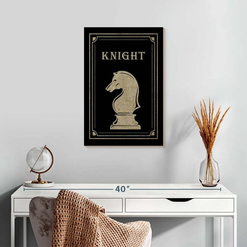 Senne Chess Knight, 24" H x 16" W