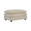 Canapé modulaire rembourré 4 pièces, canapé 1 place 2 pièces et 2 repose-pieds, causeuse 2 places avec repose-pieds, chenille beige