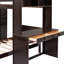 Lit mezzanine simple avec rangement supplémentaire et confort. Maximisez le bien-être. Fabrication solide pour un bureau reposant avec tablettes et espace de travail-1523821802-1523821797