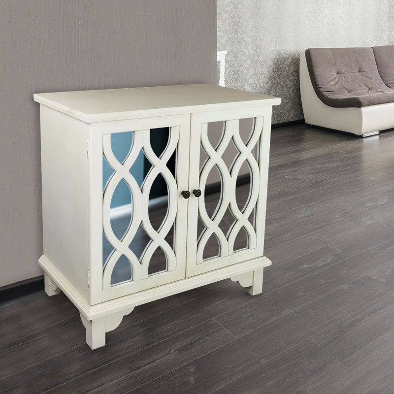 Elowen Accent Cabinet, White