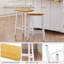 Ensemble de 2 tabourets de bar en bois massif-1528152486