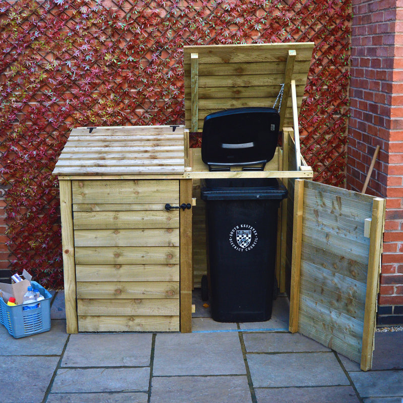 Elizabethtown Wooden Bin Store, Light Green