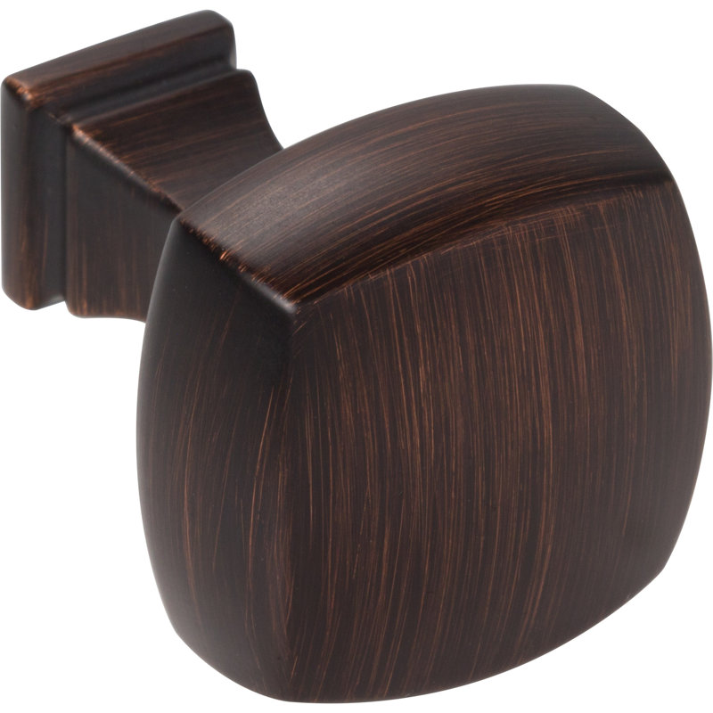 Audrey Square Knob, Brushed Oil Rubbed Bronze