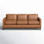 Canapé en cuir 85 po Cascades-1234196039