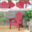 Chaise de patio pliable résistante aux intempéries avec porte-gobelet intégré-1557634412