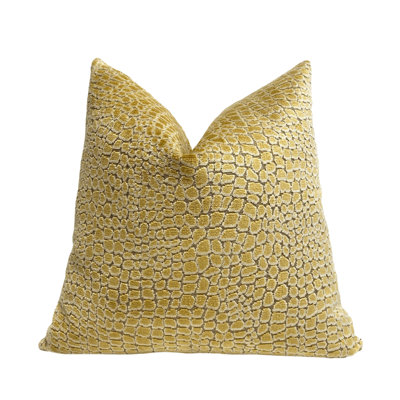 Pebbles Velvet Throw Pillow Cover