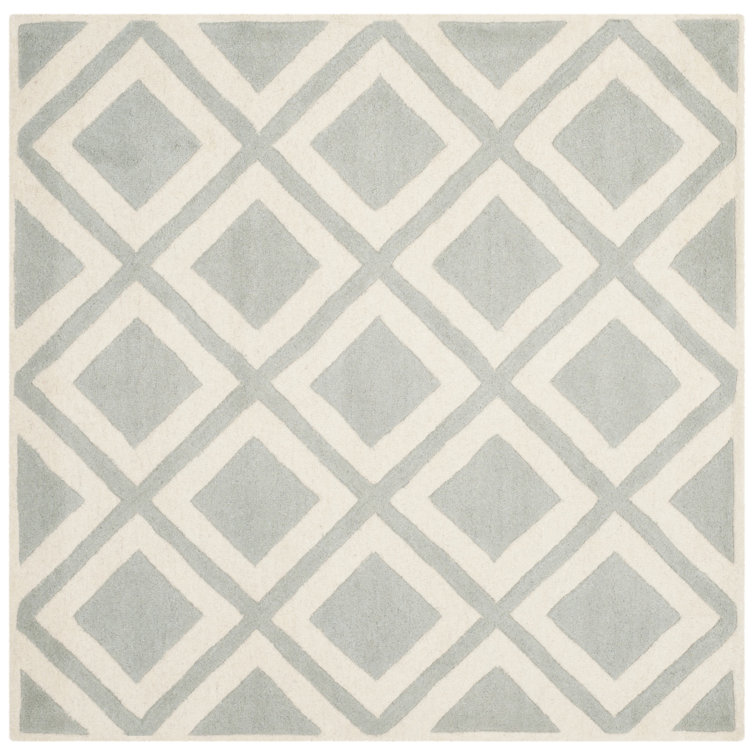 Teresita Hand Tufted Wool Geometric Rug
