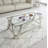Allyse Glass Top Coffee Table-98449983-98449984