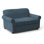 Finn 59" Rolled Arm Sofa Bed Loveseat with Reversible Cushions
