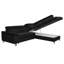 Lucy Upholstered Foldable Corner Sofa with Storage -1891289886-1891289885