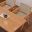 Ensemble de table à manger moderne en bois massif et acrylique-102715110