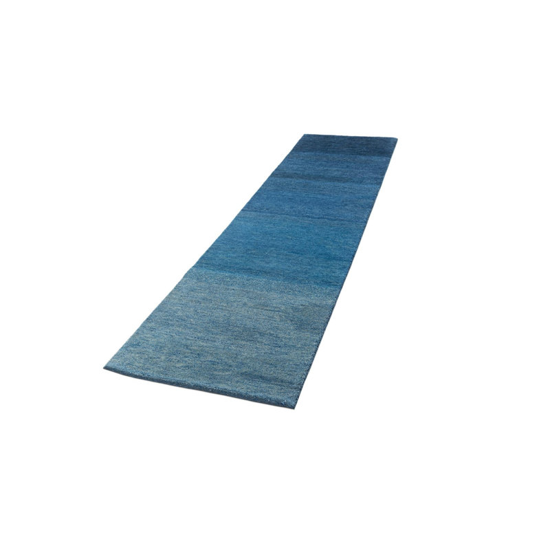 Tapis de couloir bleu Jahiem