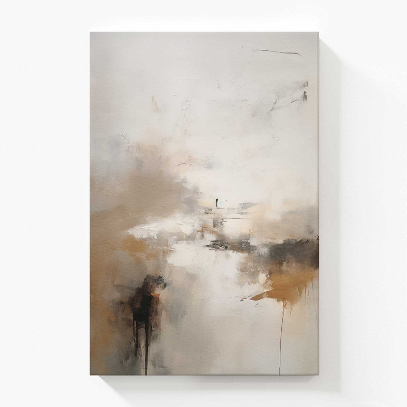 «Gentle Gilded Gust I», reproduction sur toile, Toile tendue, 72" H x 48" W x 1.25" D