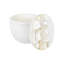 Pot de bougie en nacre