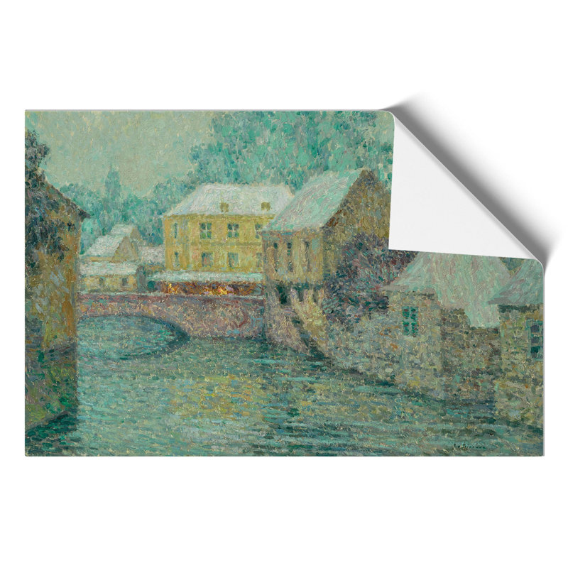 Snow Upon The Houses - No Frame Print, 30cm H x 42cm W x 0.1cm D