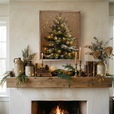 Arbre de Noël brun
