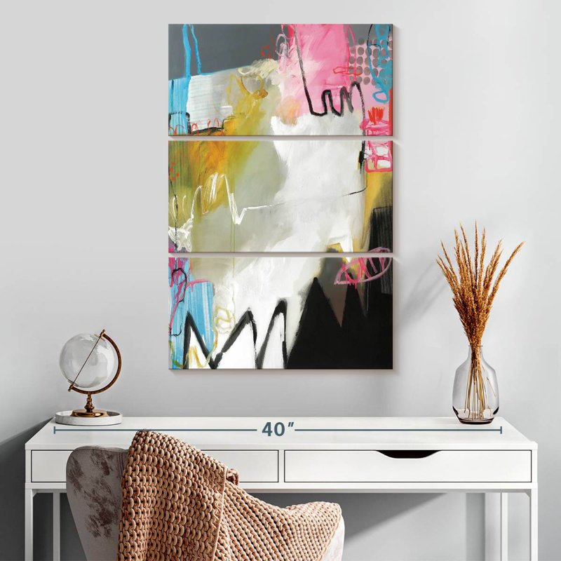 Avery Playtime Abstract, H 32 po x l 20 po