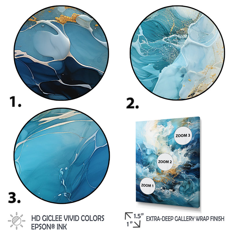 «Modern modern», art moderne abstrait, H 20 po x l 12 po x P 1 po, Cadre flottant doré