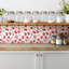 Gupton 30cm x 30cm PVC Mosaic Tile in Red