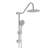 Shower Head with Handheld Shower System with 10" Rain Shower Head-129590007