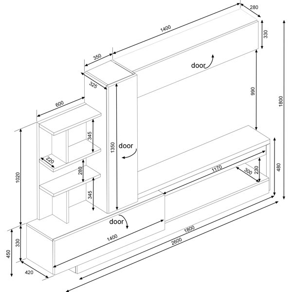 Dimensions du produit