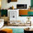 2 Tier Bookcase L-shaped 2 Piece Cube Tv Stand, Free Combination Visitor Room Open Storage Bookcase Shelf-921942076