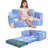 Amilee Kids Couch Sofa, Folding Toddler Couch-879323784-889598634