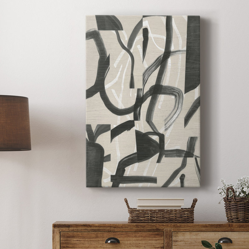 Ink Maze II - galerie sur mesure, H 60 po x l 40 po