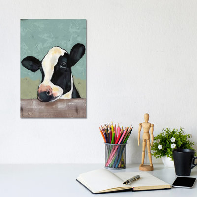 Holstein Cow II by Jade Reynolds - Print on Canvas
