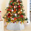 Christmas Tree Collar 27" Tree Skirt Xmas Tree Ring Stand Base Cover for Xmas Tree Decoration