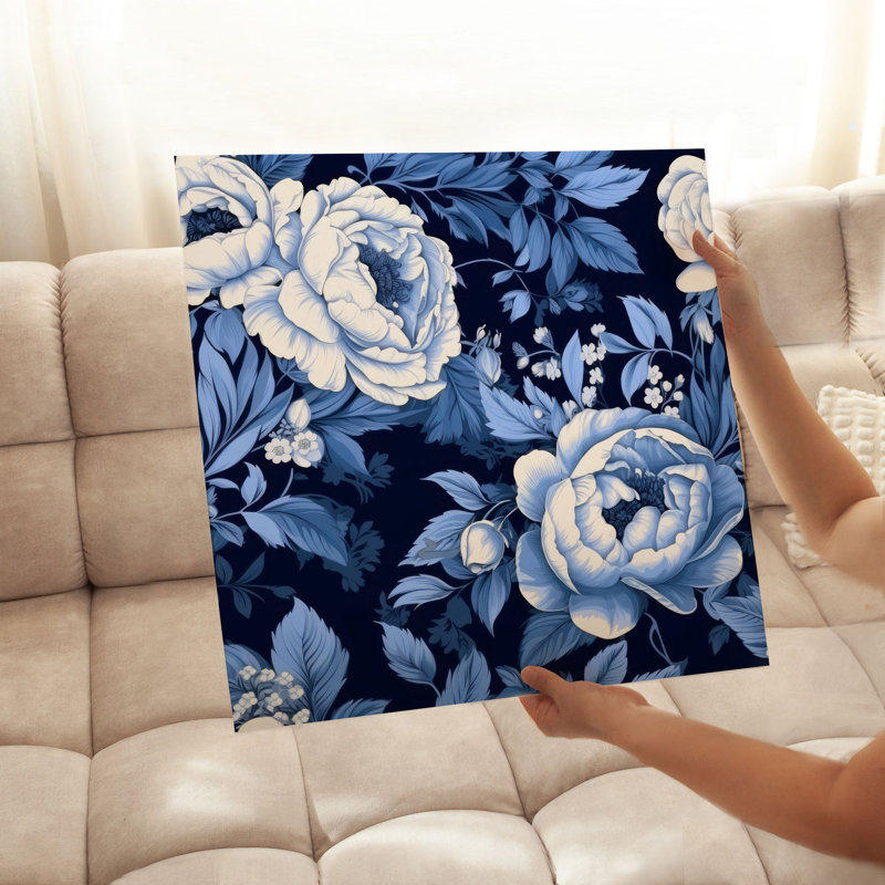 Art floral de William Morris, H 10 po x l 10 po