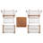 Armida Acacia 5 Piece Seating Group-88593665