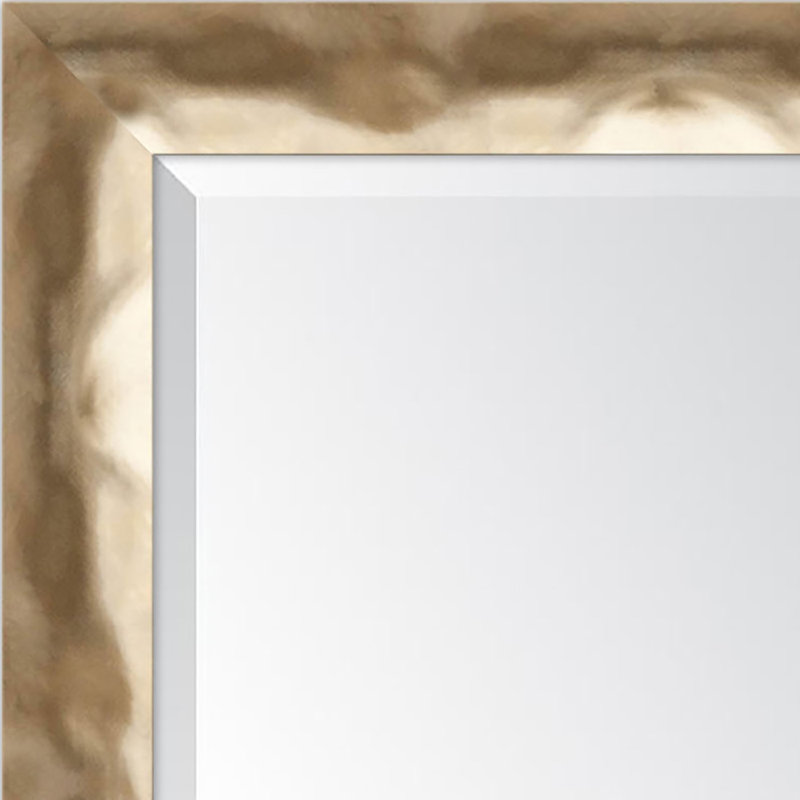 Grand miroir mural Brookneal, H 33 po x l 27 po, Or