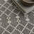  Positano 8' x Round Charcoal Modern Rug-468786576-468786572