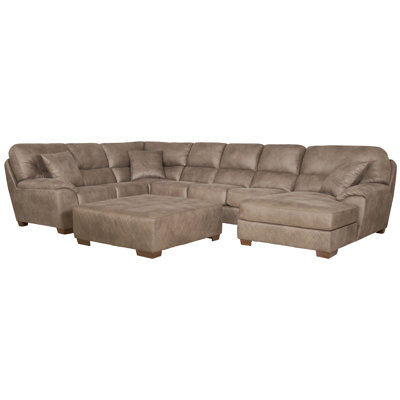  Erionna 4 - Piece Upholstered Chaise Sectional