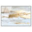 «Gold Layers I», reproduction d'art sur toile encadrée par Art Remedy, cadre blanc, 36 x 24-1561752168-1561752174