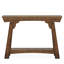 Console de 41 pouces en bois derrière le canapé, petite table d'entrée à 2 niveaux avec rangement, canapé-lit Farmhouse pour couloir, salon, brun rustique