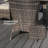 Guyer 4 - Person Wicker Patio Dining Set with Round Table , Cushions Included-1110146181-1144886333