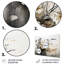 Bohemian Earthly Floral Collage I - Abstract Metal Wall Art Living Room Set