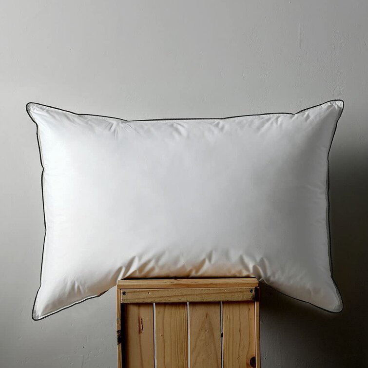 Babb Ultra-Soft Medium-Support Feather Down Bed Pillows Set of 2, Standard