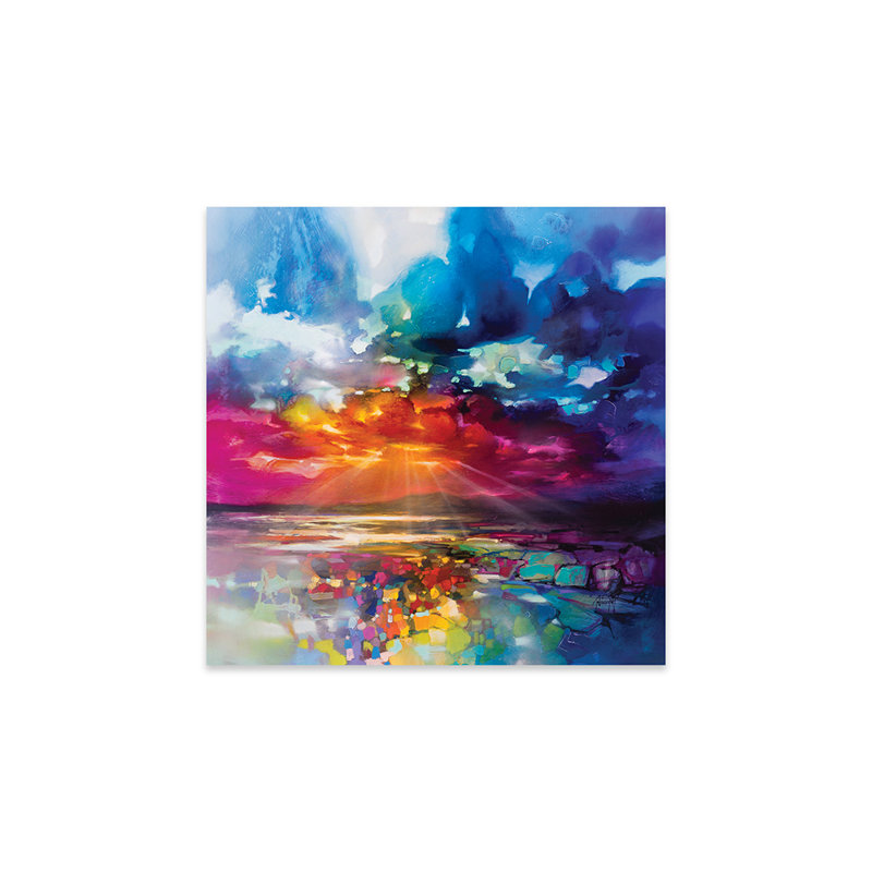 Suns Energy - impression sur verre acrylique, H 36 po x l 36 po x P 0,25 po