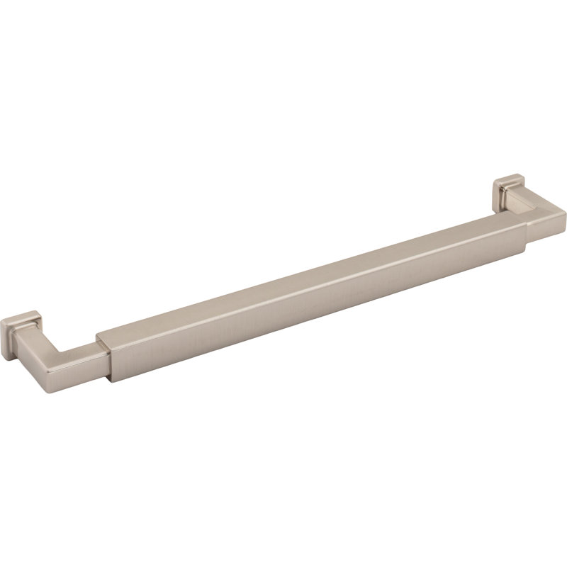 Nash Bar Pull, 18", Satin Nickel