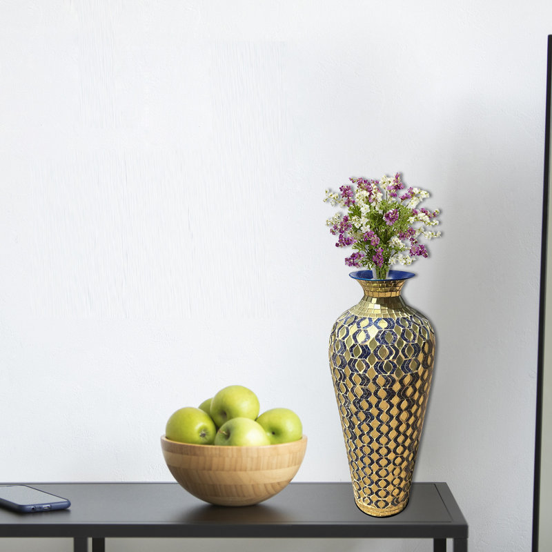 Vase de sol en mosaïque décorative Casiodoro