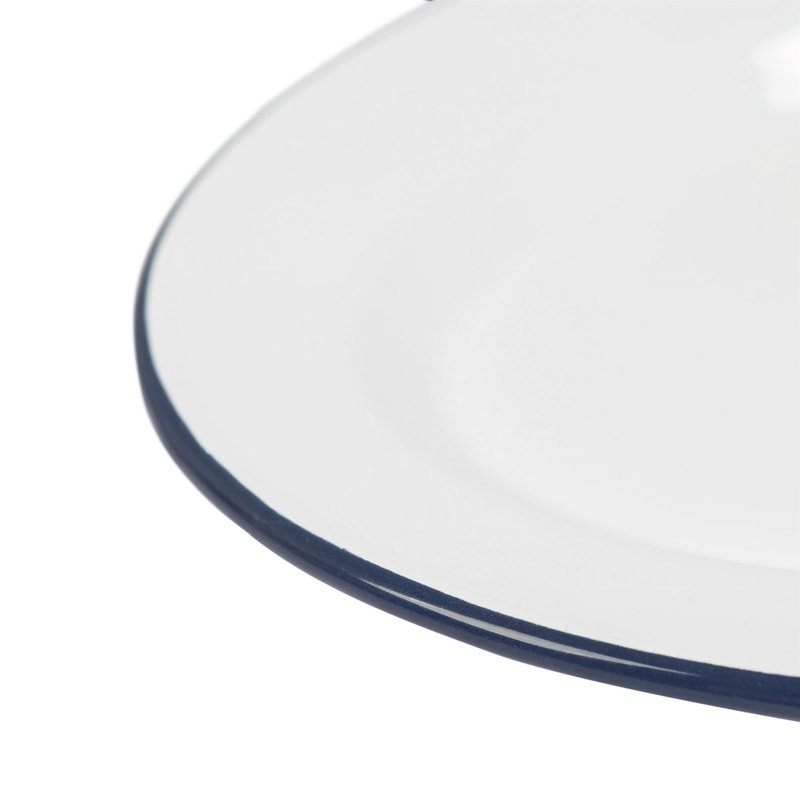 Argon Tableware Enamel Platter, Blue