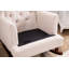 Chaise berçante moderne en bois massif-34194358