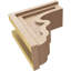 Corbeau en bois de cèdre brut Highland L 6 po x P 12 po x H 12 po Classic-88290762