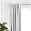 Panneau de rideau simple obscurcissant en lin de couleur unie Lynnin-62376313